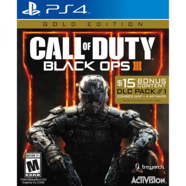 Игра Call of Duty: Black Ops III Gold Edition за PS4 (безплатна доставка)